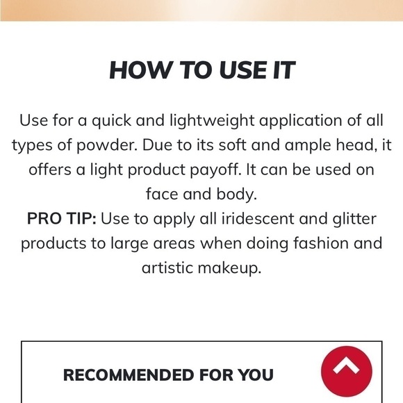 Makeup forever - POWDER BRUSH - LARGE - 130
ARTISAN BRUSH - Picture 4 of 4